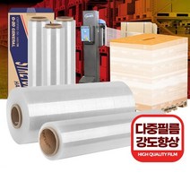 파레트 포장용 산업용랩핑 스트레치필름 공업용랩 롤포장지 갓니 포장, M20 자동랩