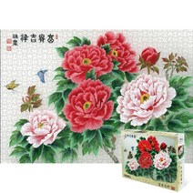 퍼즐피플 동양화 직소퍼즐 모음, 부귀길상 1000P, 퍼즐유액 포함, 1000p