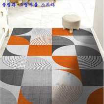 SKANDSALO 현관코일매트 미끄럼 헬스장 베란다 놀이터업소용 롤 카페트 카펫 패턴 층간소음 신발털이, 불빛과 그림자를 스치다. + 120*120cm