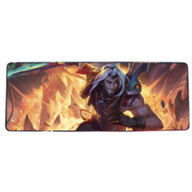 롤 LOL 디자인 마우스 패드 79종 시리즈 리그 오브 레전드 장패드 3mm 두께, 900x400mm + 3mm개, 맞춤 제작