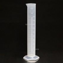 국산 플라스틱 메스실린더 500ml 1개입 눈금 실린더 실험용 과학실