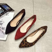 러블리유나 레오파드 스틸레토퍼펌프스힐