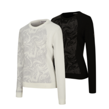 파사디 골프 봄 라운드 니트 마블인타샤 여성