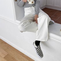 바잉몰 여성 [기장선택빅사이즈~2XL] 기분충전 와이드 코튼 팬츠