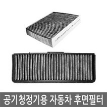 1+1+1 차량용 활성탄 자동차후면 공기청정기용필터, 후면필터-064C(3개)-그랜져XG