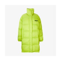 [엠에스지엠] [MSGM] 여성 미드 랭스 다운 자켓 옐로그린 MGM18FROT503LM