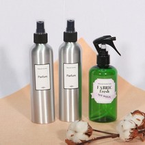 알루미늄 스프레이 용기 50ml 100ml 200ml 셀프 룸스프레이 섬유유연제 공병 만들기 DIY 재료