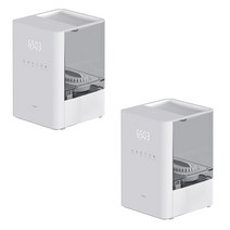1+1보만 6리터 초음파 온열기능 통세척 복합식 가습기 HF6330W / 리모컨 포함 64056, HF6330W 1+1