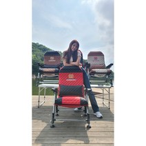 토코 명품 낚시의자 민물낚시용품 소좌대, 브라운/베이지