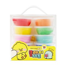 쪼꼬미친구들 소프트 클레이세트 10색, 없음