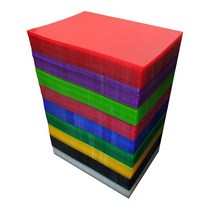 책만들어 pp제본표지 사선 반투명 불투명 pvc투명표지 스노우지(250g) 종이표지 100매입, PP제본표지(반투명), A4