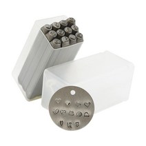 레이져각인기 각인기계 레이저마킹기 12 개/대 사랑 스타일 금속 스탬핑 세트 심장 패턴 가죽 스탬프 조각, 01 12PCS set