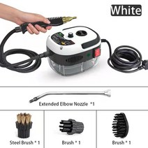 무선 유선 물걸레 고압 업소용 스팀청소기2500W 상업용 자동차 다기능 고압 스팀 청소기 에어컨 홈 주방, 01 WHITE_02 EU_01 110V