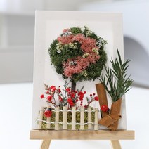 DIY 시나몬 향기가득한 스칸디아모스 액자 만들기 공기정화식물, 스칸디아모스 시나몬액자만들기diy