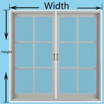 창문 용 모기장 자체 접착 지퍼 쉬운 모기 스크린 DIY 매직 스티커 심플한 문 및 화면 맞춤형, W100 H200CM, Gray white