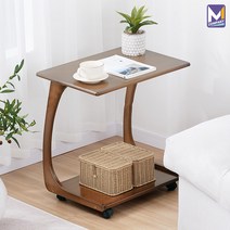 MCOMPANY 사이드 테이블 책상 선반 높은 노트북 수납 이동식 침대 모던 사무실 쇼파 거실 보조 간이 협탁 미니 원목 인테리어 침실 2단 식탁 서랍장 엔틱 <파인스 바퀴형>, 우드컬러” class=”wr-img”></a></div></p></div></p></div></p></div><div class=
