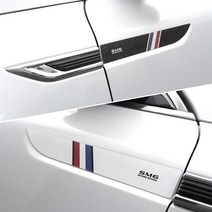 [3G MALL] 르노삼성 SM6 사이드 휀다 UV 3색 라인 데칼 스티커, 타입:) SM6-블랙