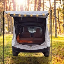 카크닉 차박 트렁크텐트 자동차 방수 꼬리 티볼리 원터치텐트 차량용차박텐트 노지캠핑텐트 캠핑텐트