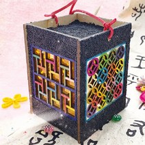 DIY 청사초롱 무드등 전통무드등 한지등 주문제작 무드등 만들기키트 전통조명 키트 (무드등 주문제작 조명제작 가능상품)