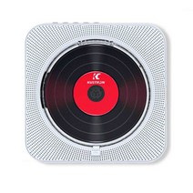 투명 미니 cd 플레이어 블루투스 벽걸이 cdp F47, 909 Wh