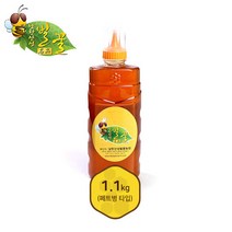 남한산성벌꿀농장 자연숙성 벚꽃꿀 1.1kg (페트병 타입)