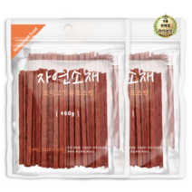 라이브잇 홋가이도푸즈 자연소재 애견 육포스틱 460g, 14개입, 오리고기육포스틱 맛