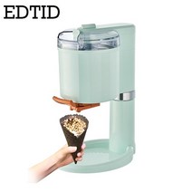 콜라슬러시 DIY 가정용 아이스크림 제조기 전기 슬러시 자동 과일 맛 콘 스무디 EU, 01 파란_01 220-240V