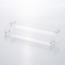 스탈리나 아크릴 2단 매니큐어 진열대 립스틱 립밤 색조 화장품 정리함 계단식 DIY 수납 보관대, 상세페이지 참조