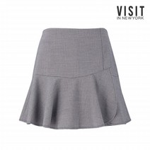 비지트인뉴욕 랩 플레어 미니 스커트 VW2SR01