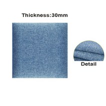 침대 프레임 헤드보드 편백나무 저상형 깔판 호텔형 침대헤드 제작 두꺼운 자체 접착 헤드, 씨엔, 20x40cm 1개, 스타일 15