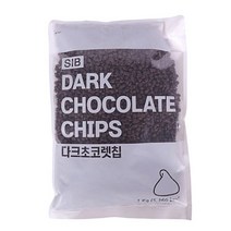 초콜릿 브라우니 만들기 다크초코칩 선인 초코칩 1kg