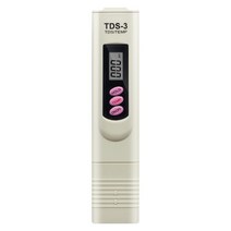 EC측정기 디지털 수질 순도 필터 TDS 미터 LCD 디스플레이 테스터 09999 PPM 수경법 수족관을위한 온도 펜 디자인 10, CHINA, Without leather case