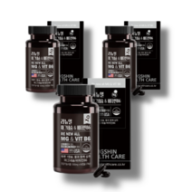 리뉴얼 마그네슘 비타민B6 1300mg 60캡슐x3 (6달분) 눈떨림 눈가떨림