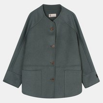 [모스코나] 반넥 숏 핸메 코트 MOJW21TG 2송파점