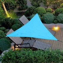 [Su♭] 선쉐이드 삼각 그늘막타프 세트(4M) (스카이) 소풍타프 나들이 야외 타프 캠핑타프 나들이타프 _Πj_ea, Φ본상품Φ