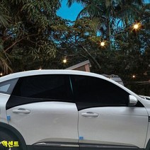 엑센트 차박 햇빛가리개 모기방충망 6종세트, 승용