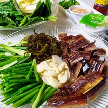 정가네수산 비리지않은 제철 포항 구룡포 고소한 땅콩 과메기 + 야채set, 과메기5미10쪽+야채