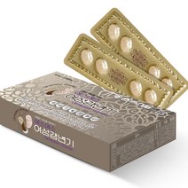 대두추출물 대두이소플라본 식물성에스트로겐 실크펩타이드 아연 셀레늄 포스파티딜세린 비타민A B1 B2 B6 비타민C 비타민D 6년근홍삼 회화나무열매추출물 갱영기여성 식약처인증 60정, 1박스, 700mgx60정