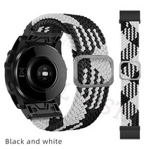 스트랩Garmin Fenix 5 5X Plus 6X Pro 3 HR 사파이어 7 7X Epix Loop 나일론 Smartwatch 손목 밴드 팔찌 용, 09 9_11 26mm Descent Mk1 MK2