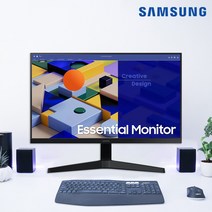 삼성전자 S24C310 IPS 광시야각 75Hz 프리싱크 슬림베젤 24형 와이드 게이밍 모니터 - F24T350 후속모델 -, LS24C310EAKXKR