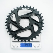 ZRACE 1x12s 체인 링 28/30/32/34/36T 7075AL 비커스-경도 21 오프셋 6mm GXP 직접 장착 크랭크 호환 이글, 05 28T Black