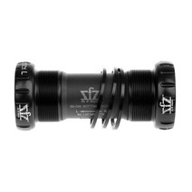 MTB 도로 자전거 밑면 브래킷 자전거 축 나사 식 68-73mm 크랭크 셋, 블랙, 7075 알루미늄 합금 PP