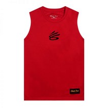 커리﻿ 로고 기능성 나시 유니폼﻿ 농구 의류 농구복 연습용 저지