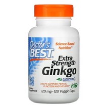 닥터스 베스트 엑스트라 스트렝스 징코 120mg 베지 캡슐 120정, 1개, 1개, 상세내용 참조