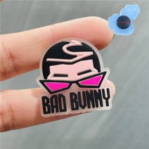 크록 자비츠 장식 악세사리 참 세트빛나는 PVC 토끼 신발 액세서리 정원 장식 악어 Jibz 매력 어린이 배
