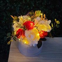 카네이션 반전 용돈 박스 어버이날 생신 선물 용돈티슈, 11반전용돈박스 레드+조명