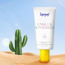 선크림 슈퍼 끈적임! 수염 친화적인 모든 피부 타입을 위한 SPF-40 보이지 않는 자외선