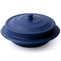 토탈하우스 철재 가마솥재떨이 흡연실 뚜껑재떨이 (1455), 네이비