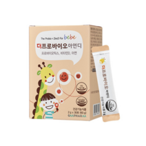 [지엠팜] 더프로바이오아연디 1개월분 어린이 면역 아연 아기 유산균, 1통(1개월분)