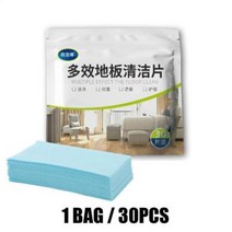 퍼스트 포근 바닥 클리너 클리닝 시트 나무 타일 청소 화장실 가정용 위생 액세서리 30, 30pcs blue